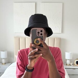 ASOS Black Bucket Hat